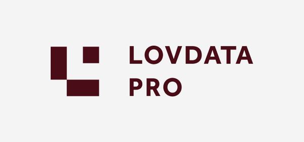 Lovdata Pro Logo Kardinalrød